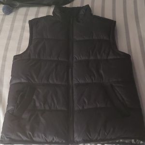 Black Puff Vest